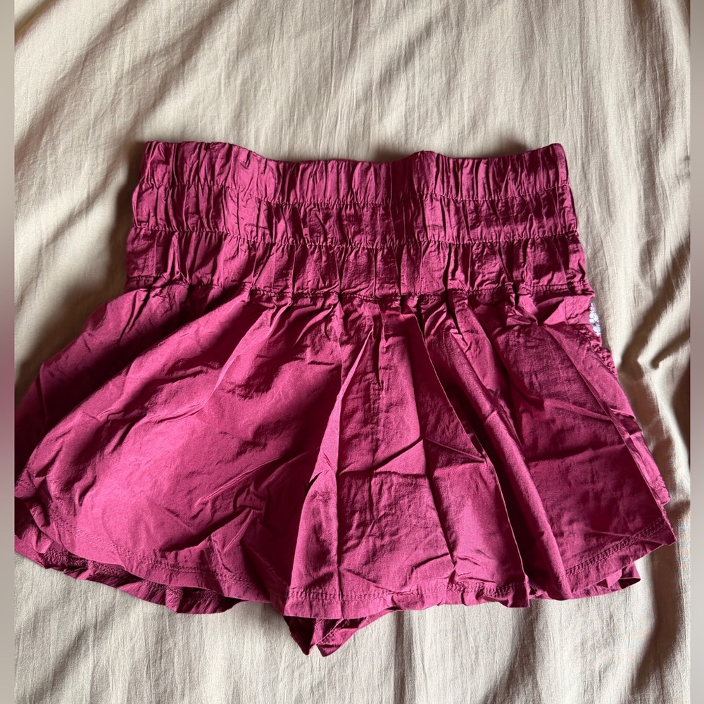 FP Movement by Free People High Waist Fuchsia Skirt Shorts
